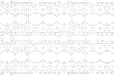 Soyut arkaplan. Monokrom dokusu. Beyaz arkaplanda siyah beyaz çizgiler.