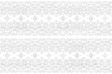 Soyut arkaplan. Monokrom dokusu. Beyaz arkaplanda siyah beyaz çizgiler.