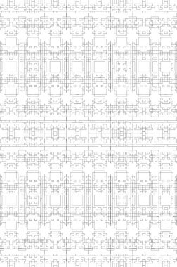 Soyut arkaplan. Monokrom dokusu. Beyaz arkaplanda siyah beyaz çizgiler.