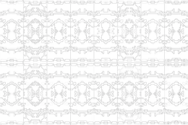 Soyut arkaplan. Monokrom dokusu. Beyaz arkaplanda siyah beyaz çizgiler.