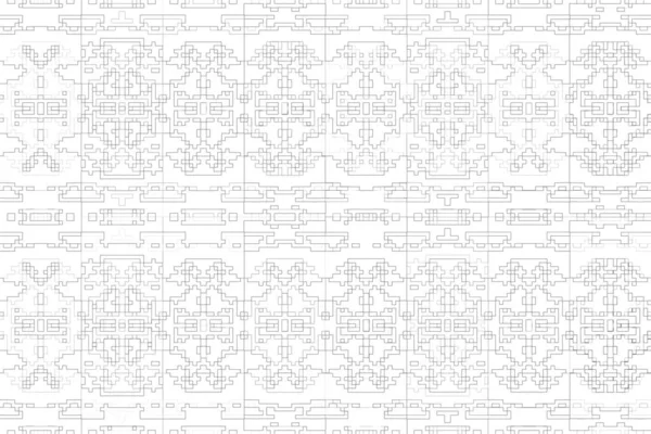 Soyut arkaplan. Monokrom dokusu. Beyaz arkaplanda siyah beyaz çizgiler.