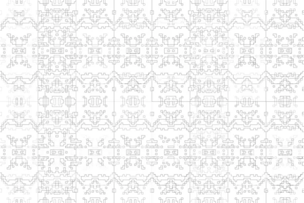 Soyut arkaplan. Monokrom dokusu. Beyaz arkaplanda siyah beyaz çizgiler.