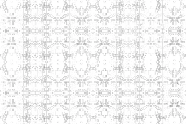 Soyut arkaplan. Monokrom dokusu. Beyaz arkaplanda siyah beyaz çizgiler.