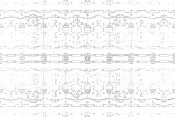 Soyut arkaplan. Monokrom dokusu. Beyaz arkaplanda siyah beyaz çizgiler.