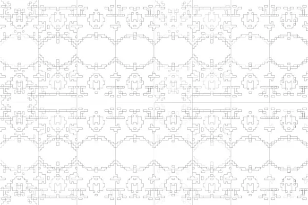 Soyut arkaplan. Monokrom dokusu. Beyaz arkaplanda siyah beyaz çizgiler.