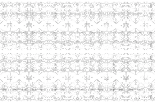 Soyut arkaplan. Monokrom dokusu. Beyaz arkaplanda siyah beyaz çizgiler.