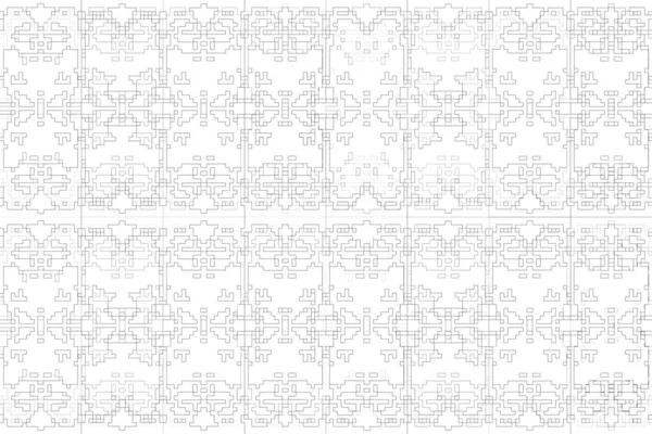 Soyut arkaplan. Monokrom dokusu. Beyaz arkaplanda siyah beyaz çizgiler.