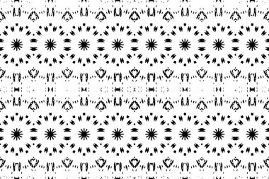 Soyut kaleydoskop arkaplanı. Soyut arkaplan. Resim siyah ve beyaz tonları içerir