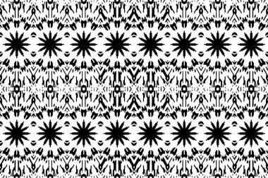 Soyut kaleydoskop arkaplanı. Soyut arkaplan. Resim siyah ve beyaz tonları içerir