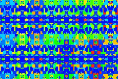 Soyut arkaplan. Çoklu renkli doku çizimi.