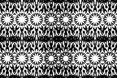 Soyut kaleydoskop arkaplanı. Soyut arkaplan. Resim siyah ve beyaz tonları içerir