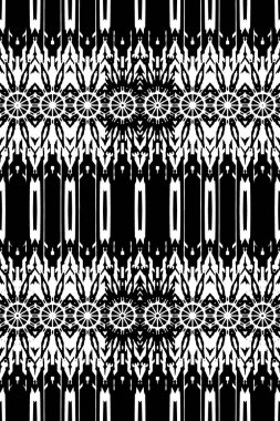 Soyut kaleydoskop arkaplanı. Soyut arkaplan. Resim siyah ve beyaz tonları içerir