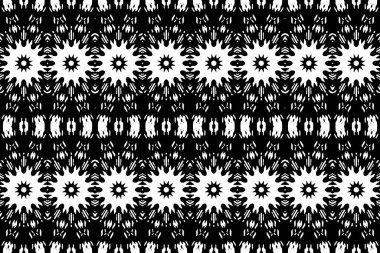 Soyut kaleydoskop arkaplanı. Soyut arkaplan. Resim siyah ve beyaz tonları içerir