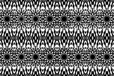 Soyut kaleydoskop arkaplanı. Soyut arkaplan. Resim siyah ve beyaz tonları içerir