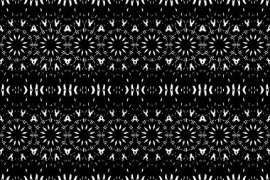 Soyut kaleydoskop arkaplanı. Soyut arkaplan. Resim siyah ve beyaz tonları içerir