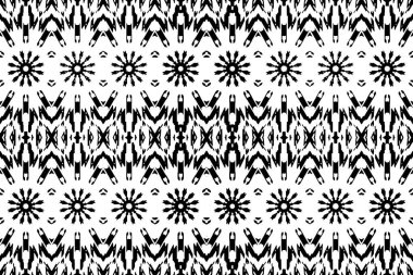 Soyut kaleydoskop arkaplanı. Soyut arkaplan. Resim siyah ve beyaz tonları içerir