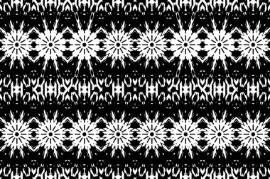 Soyut kaleydoskop arkaplanı. Soyut arkaplan. Resim siyah ve beyaz tonları içerir