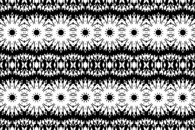 Soyut kaleydoskop arkaplanı. Soyut arkaplan. Resim siyah ve beyaz tonları içerir