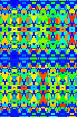 Soyut arkaplan. Çoklu renkli doku çizimi.