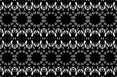 Soyut kaleydoskop arkaplanı. Soyut arkaplan. Resim siyah ve beyaz tonları içerir