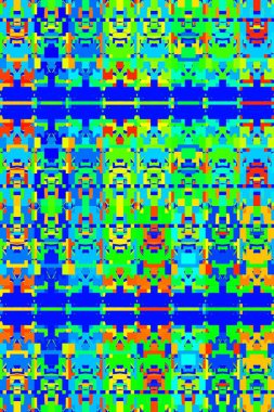 Soyut arkaplan. Çoklu renkli doku çizimi.