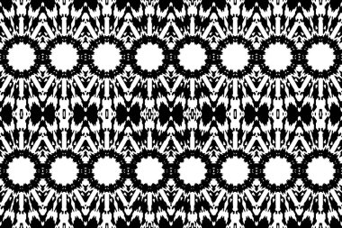 Soyut kaleydoskop arkaplanı. Soyut arkaplan. Resim siyah ve beyaz tonları içerir