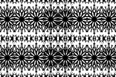 Soyut kaleydoskop arkaplanı. Soyut arkaplan. Resim siyah ve beyaz tonları içerir