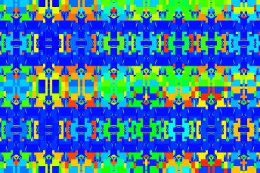 Soyut arkaplan. Çoklu renkli doku çizimi.