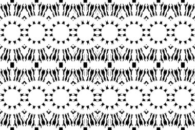 Soyut kaleydoskop arkaplanı. Soyut arkaplan. Resim siyah ve beyaz tonları içerir