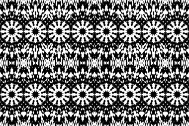 Soyut kaleydoskop arkaplanı. Soyut arkaplan. Resim siyah ve beyaz tonları içerir