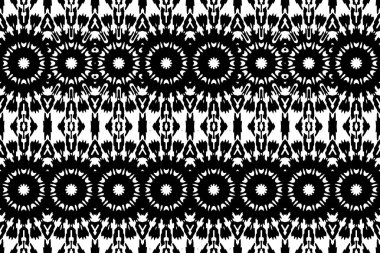 Soyut kaleydoskop arkaplanı. Soyut arkaplan. Resim siyah ve beyaz tonları içerir