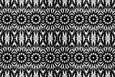 Soyut kaleydoskop arkaplanı. Soyut arkaplan. Resim siyah ve beyaz tonları içerir