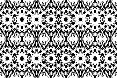 Soyut kaleydoskop arkaplanı. Soyut arkaplan. Resim siyah ve beyaz tonları içerir