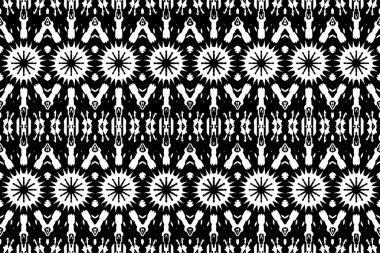 Soyut kaleydoskop arkaplanı. Soyut arkaplan. Resim siyah ve beyaz tonları içerir