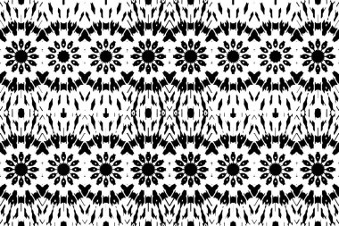 Soyut kaleydoskop arkaplanı. Soyut arkaplan. Resim siyah ve beyaz tonları içerir