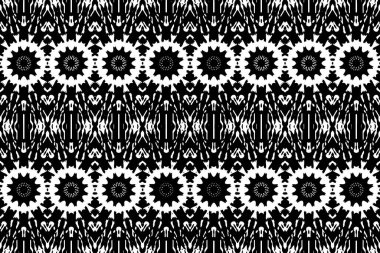 Soyut kaleydoskop arkaplanı. Soyut arkaplan. Resim siyah ve beyaz tonları içerir