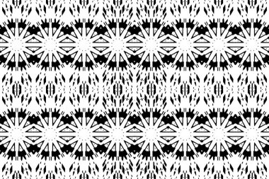 Soyut kaleydoskop arkaplanı. Soyut arkaplan. Resim siyah ve beyaz tonları içerir