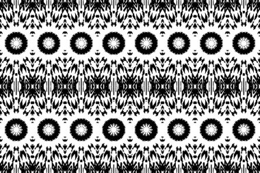 Soyut kaleydoskop arkaplanı. Soyut arkaplan. Resim siyah ve beyaz tonları içerir