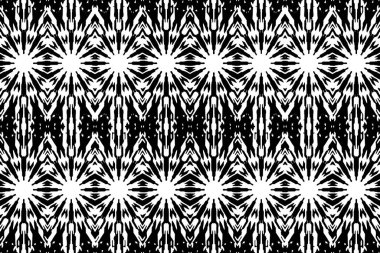 Soyut kaleydoskop arkaplanı. Soyut arkaplan. Resim siyah ve beyaz tonları içerir