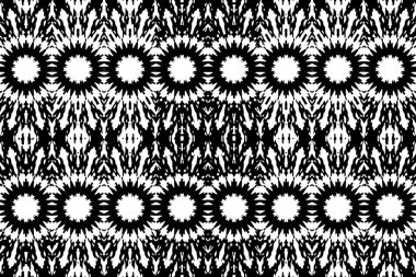 Soyut kaleydoskop arkaplanı. Soyut arkaplan. Resim siyah ve beyaz tonları içerir