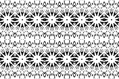 Soyut kaleydoskop arkaplanı. Soyut arkaplan. Resim siyah ve beyaz tonları içerir