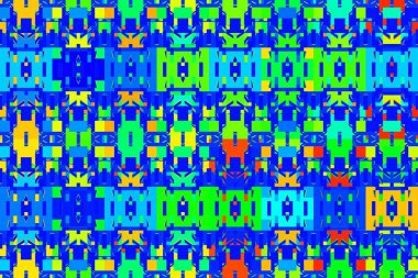 Soyut arkaplan. Çoklu renkli doku çizimi.