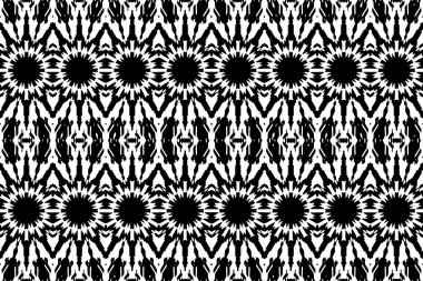 Soyut kaleydoskop arkaplanı. Soyut arkaplan. Resim siyah ve beyaz tonları içerir