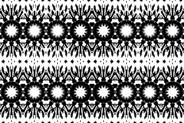 Soyut kaleydoskop arkaplanı. Soyut arkaplan. Resim siyah ve beyaz tonları içerir