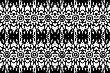 Soyut kaleydoskop arkaplanı. Soyut arkaplan. Resim siyah ve beyaz tonları içerir