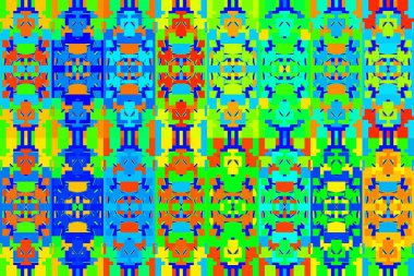 Soyut arkaplan. Çoklu renkli doku çizimi.