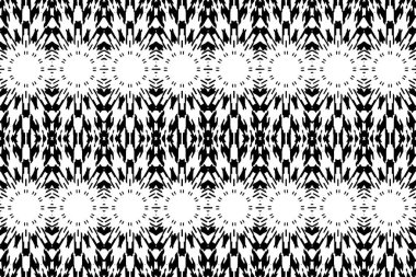 Soyut kaleydoskop arkaplanı. Soyut arkaplan. Resim siyah ve beyaz tonları içerir