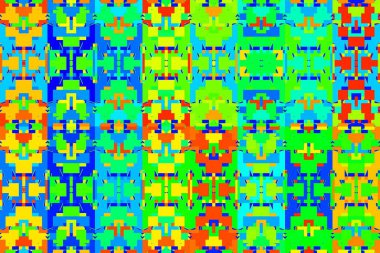 Soyut arkaplan. Çoklu renkli doku çizimi.