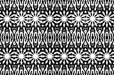 Soyut kaleydoskop arkaplanı. Soyut arkaplan. Resim siyah ve beyaz tonları içerir