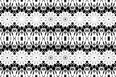 Soyut kaleydoskop arkaplanı. Soyut arkaplan. Resim siyah ve beyaz tonları içerir